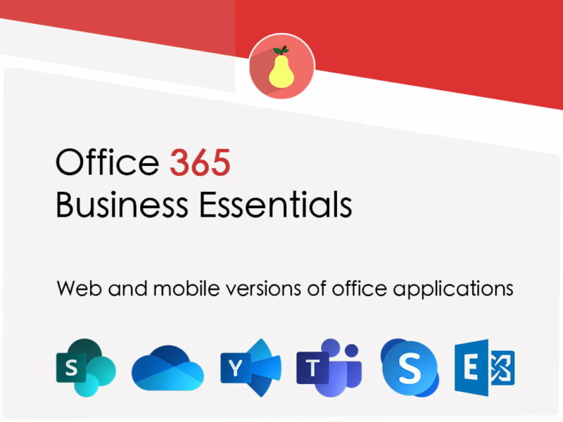 What Microsoft Office 365 Business Essentials includes